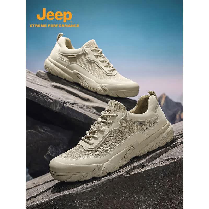 Jeep Мужские дышащие сетчатые походные повседневные кроссовки P610912019
