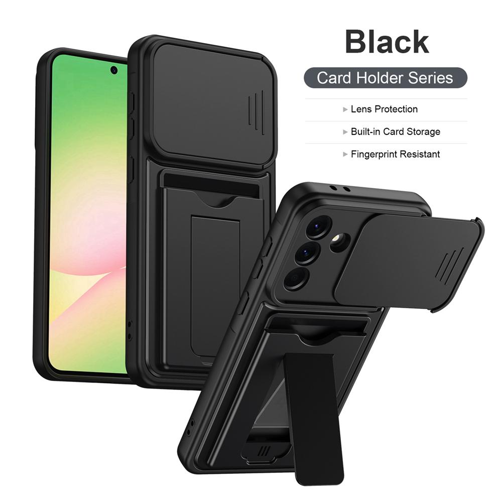KEYSION Сумка-кошелек Чехол для телефона для Samsung Galaxy A56 5G A36 A26 5G Слайдер Защита камеры Подставка Ударопрочная Задняя крышка