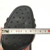 TOD’S Босоножки Женские 36.5 23.0-23.5 Черные Розовые Ленты Туфли(ИСПОЛЬЗОВАЛ)