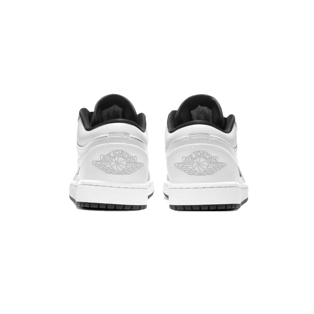 Jordan Air Jordan 1 Balance Lightweight Low top Vintage Basketball Shoes Unisex White Red 553558-132(Team1117-Box)