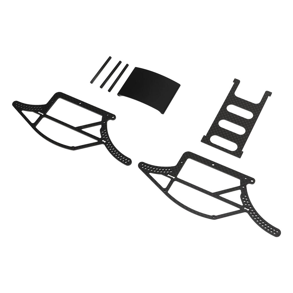 118 Рама из углеволокна Черный Гибкость Комплект шасси из углеволокна Для TRX4M Defender Bronco 118