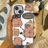 Soft Cover Capa Phone Case for Xiaomi Redmi Note 14 Pro Plus 5G 14 4G Capybara Cute