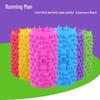 Running Man Acupressure Mat: Intense Bamboo Foot Massage Pad for Kids
