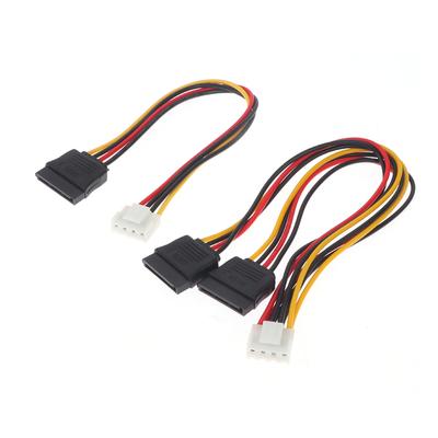 4-контактный кабель питания SATA для Hikvision Dahua Mini VCR IP-камеры CCTV Жесткого диска Питание Один к одному/Один к двум Vh3.96
