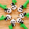 10 Panda Shaped Gel Pens For Students Soft Glue Cute Learning Stationery High Value Creative Signature Pen