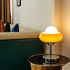 Modern Minimalist Bedroom Bedside Glass Lamp Luo Nordic Color Egg Tart Decorative Showroom Art  Table