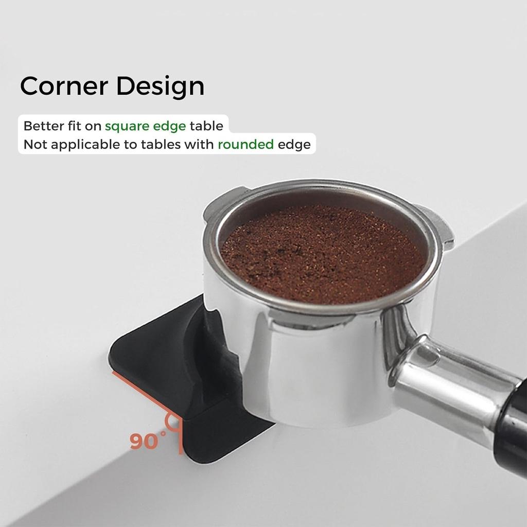 Leeseph Mini Espresso Tamping Mat, Silicone No-Slip Coffee Tamper Mat for Barista Tools,Espresso Accessories for Coffee Bar
