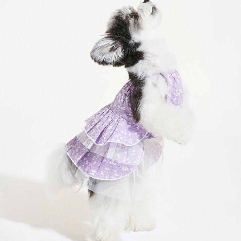 Платье-комбинация MIMINKO из дышащей ткани с принтом «дыхание младенца» [DW3MO1300]