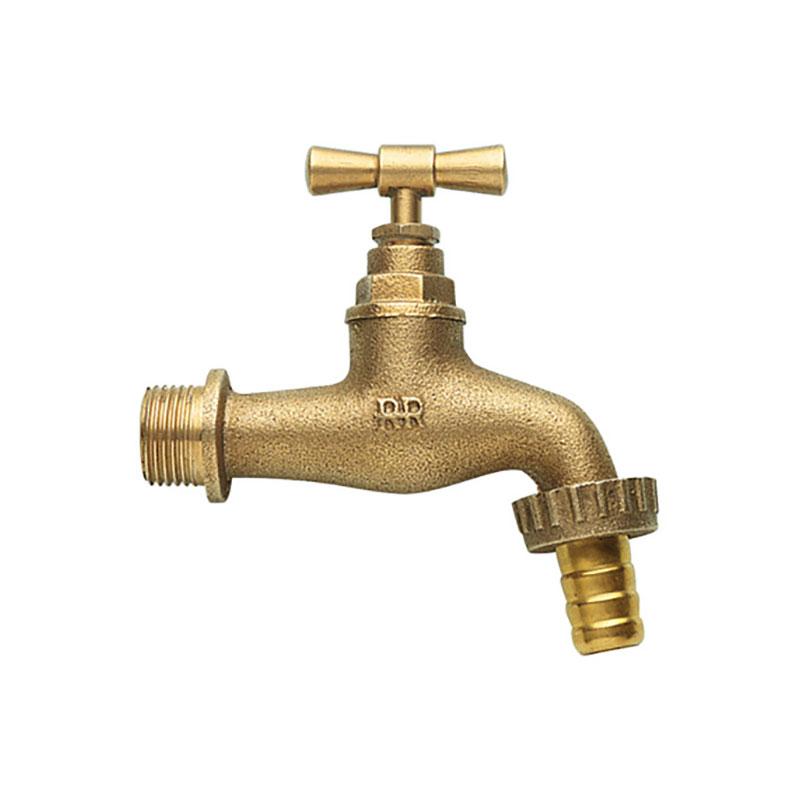 Brass Garden Tap 1/2" With Hose Connector