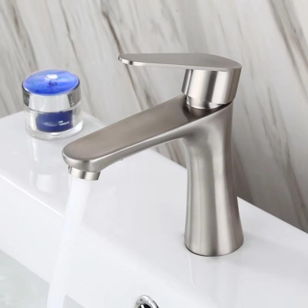 Rust-proof Single Cold Basin Sink Faucet Anti-Leakage Lavatory Vanity Sink Tap  Toilet Diverter