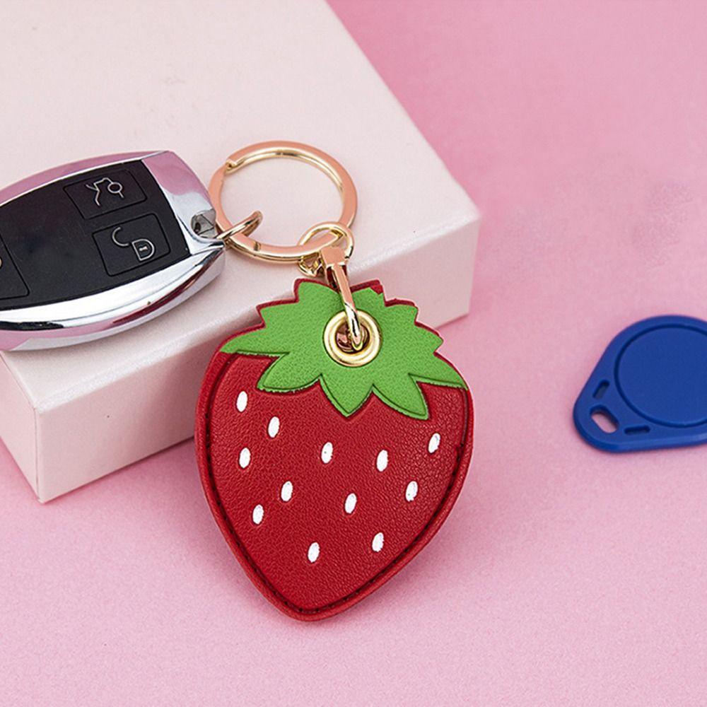 Airtag Cartoon Gift Access Control Card Cover Badge Card Holders With Keychain Protective Sleeve