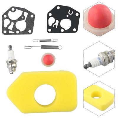 Набор из 7 предметов для обслуживания двигателя 3-4 л.с. газонокосилок с грушей подкачки топлива, пружинами регулятора для моделей Poulan 1110 400 7005