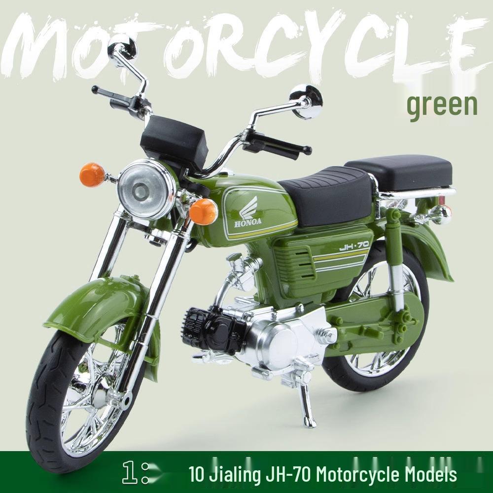 In-Stock Retro Honda Jialing Motorcycle Model - Perfect Birthday Gift for Dad
