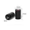 xzlhg9 4 Pcs Car Tire Valve Stem Caps Dustproof Waterproof for Toyota GR Racing Yaris 86 Corolla Hilux Supra C-HR Exterior Accessories
