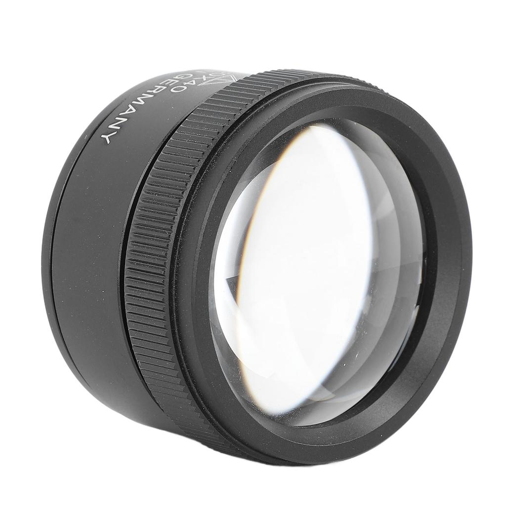 30X Jeweler Loupe Optical Lens Portable Magnifying Glass Eye Loupe Magnifier Loop for Coins Gems Stamps
