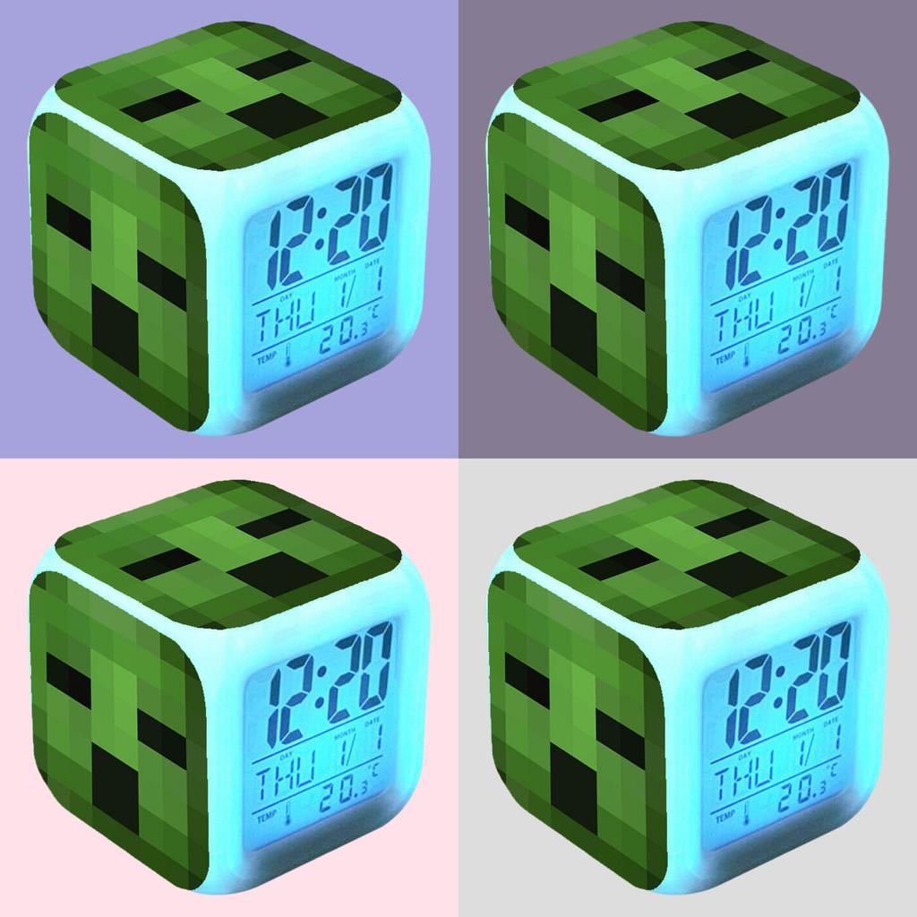 Wholesale My World Rainbow Alarm Clock Electronic Movement Plastic Case