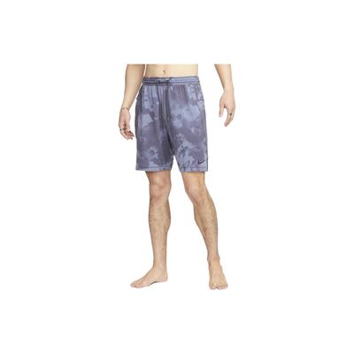 Мужские шорты Yoga Dri-Fit Tie-Dye Print Drawstring Quick-Dry Straight-Leg Shorts Iron-Black DX0921-015