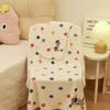 Cartoon Puppy Soft Towel Set Absorbent Pool Towel Skin Friendly Coral Fleece Bath Towel  Bathroom