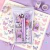 Dreamy Butterfly Theme Stationery Kit Complete Stationery Ballpoint Pen Gel Pen  School Supplies