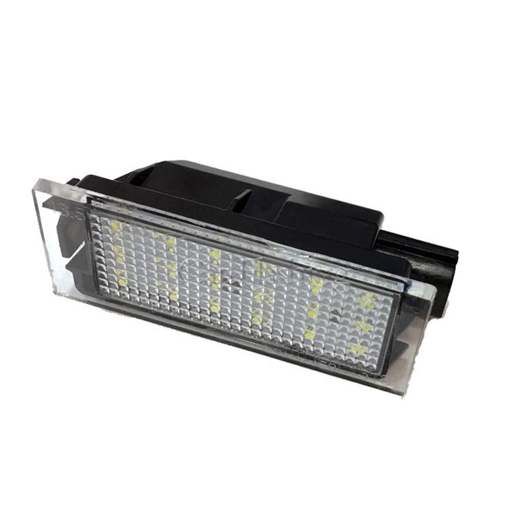 1 шт. Автомобильные светодиодные фонари номерного знака, сменные лампы номерного знака, безошибочные Canbus, автомобильные 12 В лампы