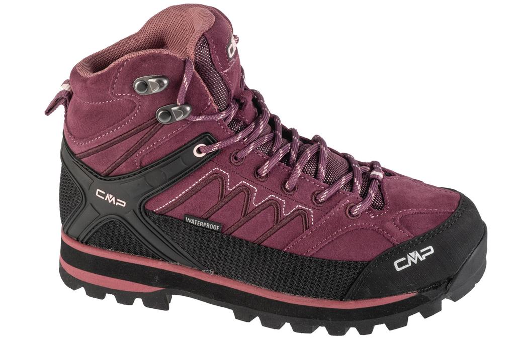 CMP Moon Mid, Womens Purple Trekking Shoes