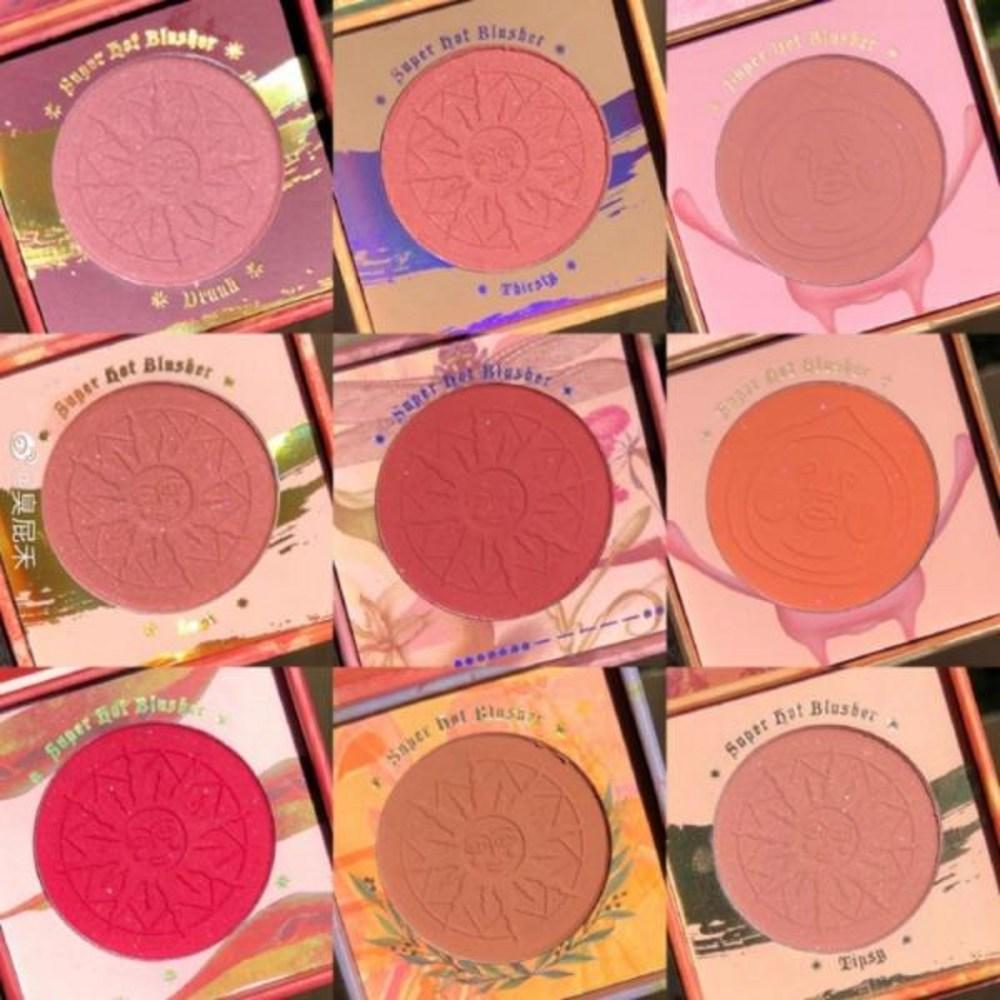 Girl Cult Eye Makeup Blush Cream Finishing Powder Blusher Стойкий осветляющий женский макияж матовая красота, 1 шт., 5) 02