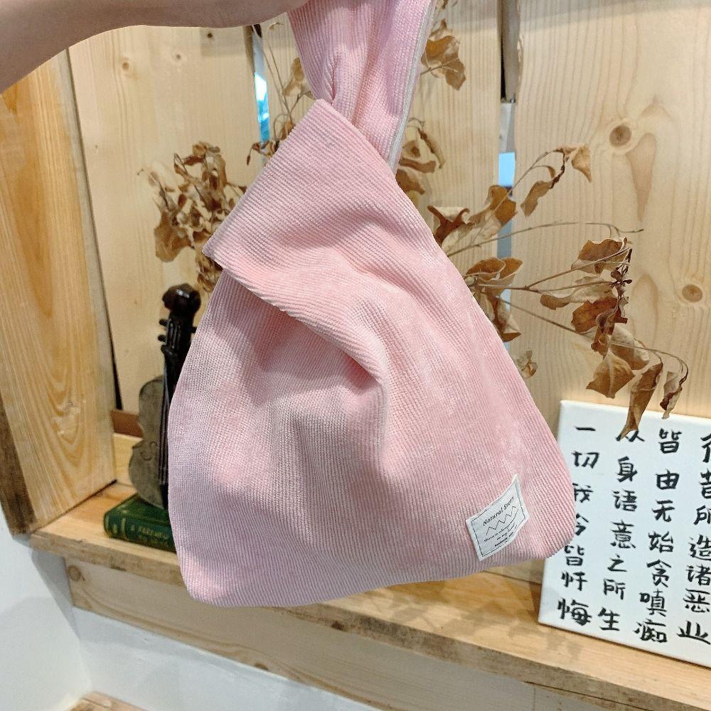 Ручная сумка, маленькие сумки для покупок, японская сумка на запястье с узлом для женщин и девочек