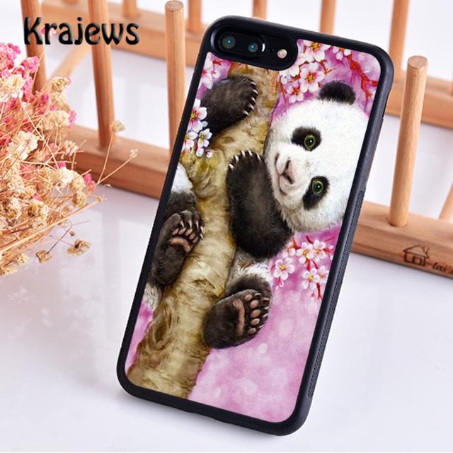 Krajews Cute keep calm and be a pandicorn panda Phone Case For iPhone 17 Air 16 15 14 plus 11 12 13 pro max coque Fundas