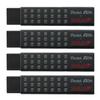 PENTEL Ластик Smash Черный 4 штуки AMZ-ZETH17SMN4