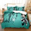 3D My Hero Academia Bedding Set Japan Anime Comfortable Quilt Cover Single Double Queen Twin Size Duvet Cover Teens Beds Linen