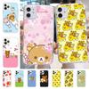 Чехол YNDFCNB Rilakkuma для iPhone 11 12 13 mini pro XS MAX 8 7 6 6S Plus X 5S SE 2020 XR