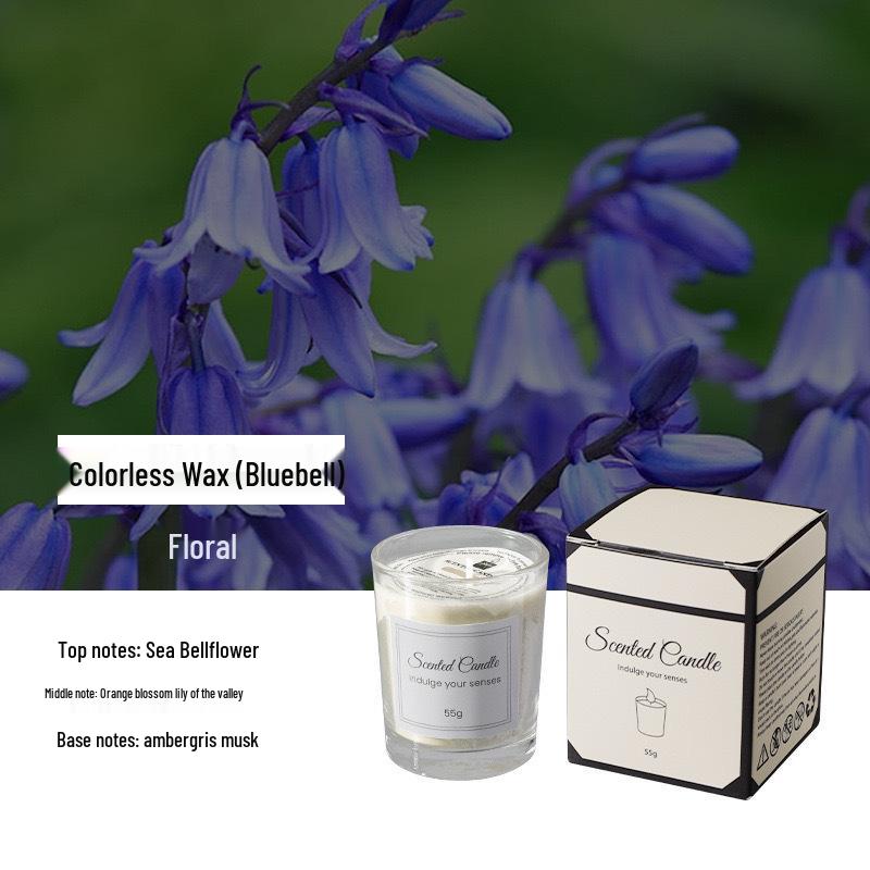 Cross-Border Aroma Candle: Long-lasting Soy Wax in Glass Cup for Home and Hotel Use