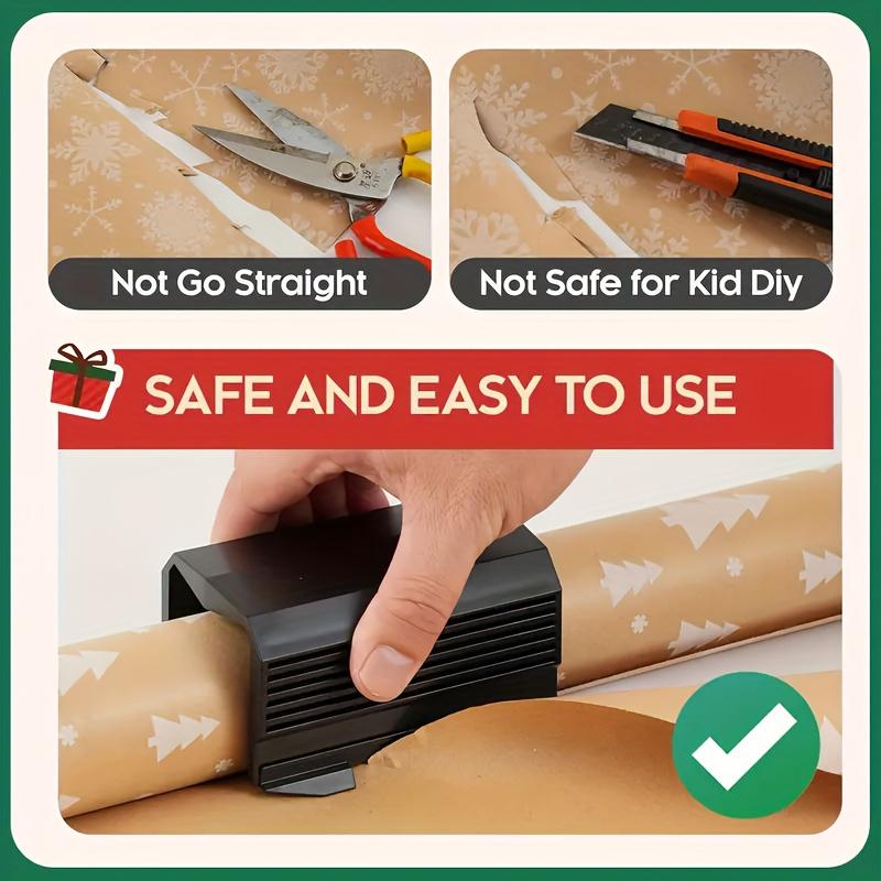 Square Paper Cutter Tool for Gift Wrapping, Christmas Crafts, and DIY Projects