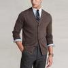 Polo Ralph Lauren Свитер мужской приталенный коричневый MNPOSWE16820776-200