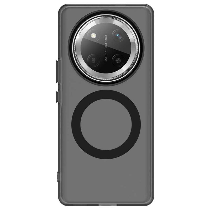 Чехол для Honor Magic 7 Lite Чехол для Huawei Honor Magic 7 Lite Capas New Back Wireless Charging Roundular Magnetic Matte Clear Fundas