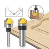 3/4 "искусственная панель Ogee Groove Router Bit-1/4" 1/2 "8 мм 6 мм 12 мм хвостовик деревообрабатывающий резак шиповый резак для деревообрабатывающих инструментов