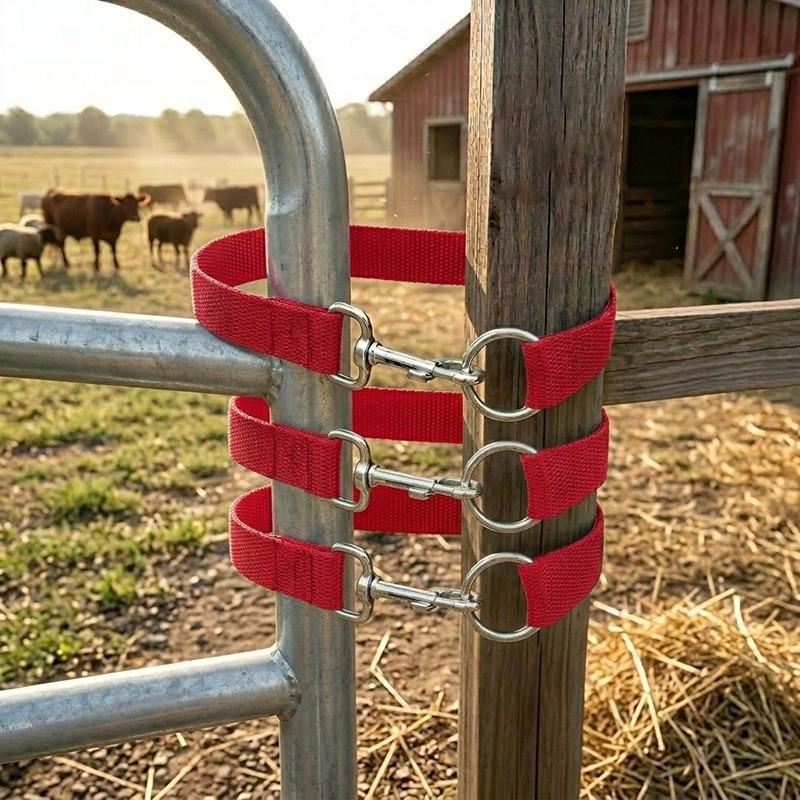 Simple Markumen lock, simple ranch gate latch, single-ring lasso rope latch door latch, horse pen fence fixation