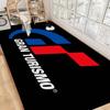 G Gran Turismo Room Mats Cheaper Anti slip Modern Living Room Balcony Printed Welcome Rug