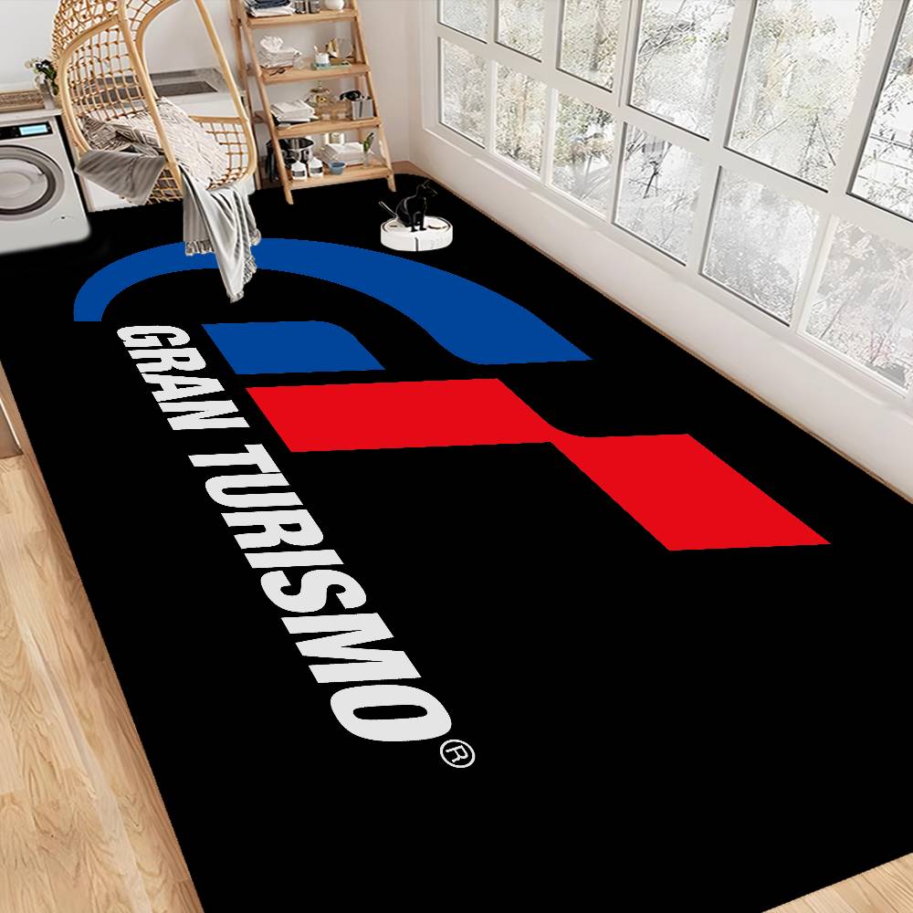 G Gran Turismo Room Mats Cheaper Anti slip Modern Living Room Balcony Printed Welcome Rug