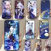 Чехол Genshin Impact Камисато Аяка для iPhone 16 15 14 13 11 12 Pro Max XS X XR Plus Задняя крышка для iPhone 12 13 Mini
