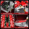 Mould King 10169 Технические Автомобили Игрушки Моторизованный Двигатель V12 Строительные Блоки Сборка Гоночный Автомобиль Набор Кирпичей Рождественский Подарок для Детей