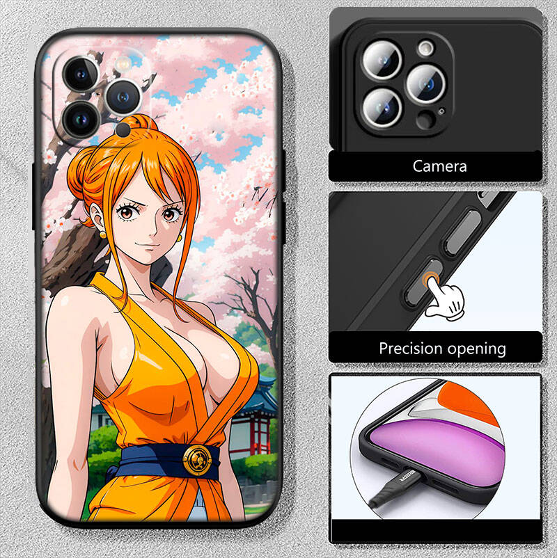 MH120 Чехол для телефона One Piece Нами Новая Ракушка для Xiaomi Poco F5 F6 C40 C65 C55 C50 C51 M7 X7 C75 M6 C71 F7 C85 F8 Pro Ultra
