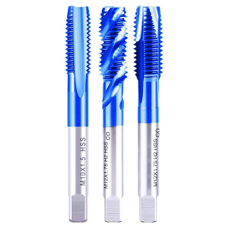 Спиральное сверло KT Blue Nano Cobalt для нарезания резьбы по нержавеющей стали (М3-М8)