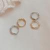Круглые Простые Предотвращающие Аллергию Женские Украшения Серьги-волны Серьги-кольца Модные Аксессуары