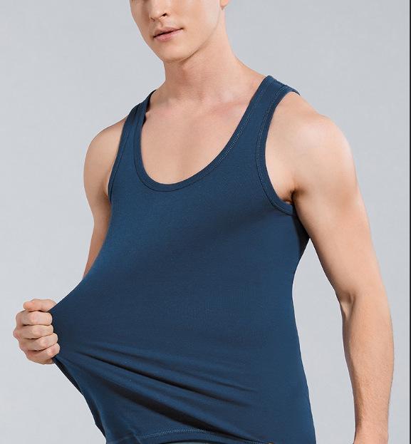Men’s Cotton Fitness Vest - Spring/Summer