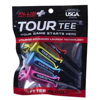 TOUR TEE PLUS HIGH LAUNCH Гольф-ти (4 футболки)