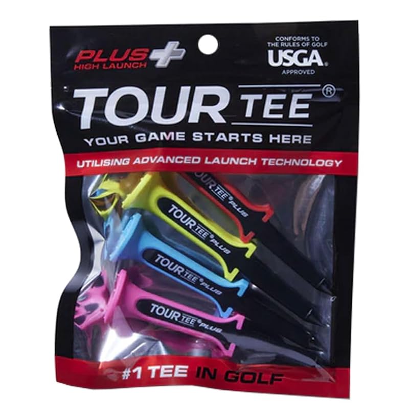 TOUR TEE PLUS HIGH LAUNCH Гольф-ти (4 футболки)