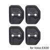 4pcs Absorber Cushion Silicone Car Door Lock Buckle Anti-collision Protective Cover For For Jeep Grand Cherokee Compass Patriot