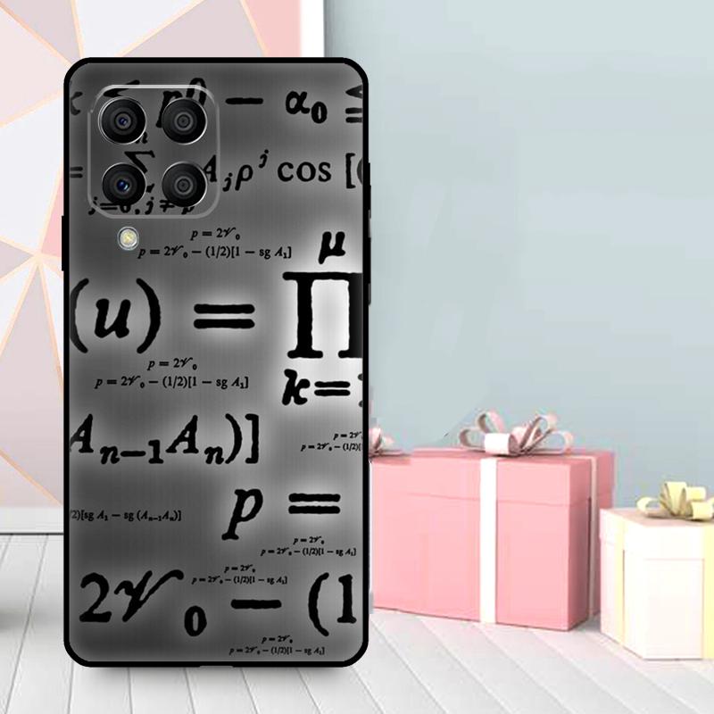 E=mc2 Mathematical Physical formula Case For Samsung Galaxy M56 M52 M32 M53 M16 M11 M21 M31 M35 M12 M13 M14 M15 M36 M55 M34 M54