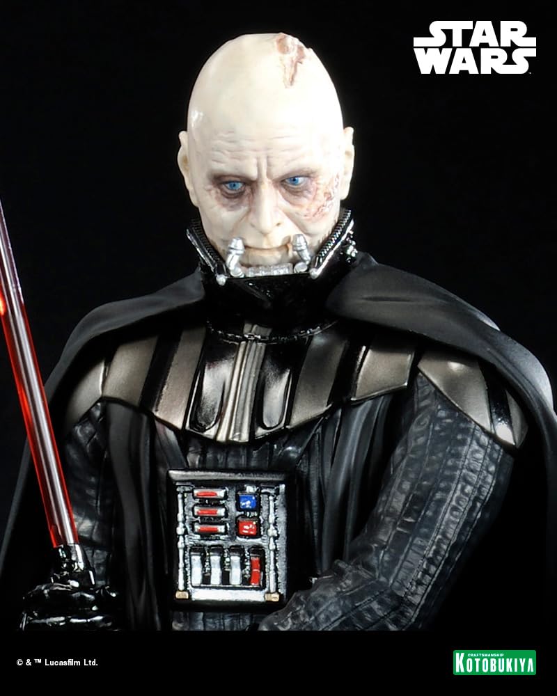Kotobukiya Star Return of the Jedi Darth Vader Return of Anakin Skywalker Scale PVC Easy Assembly Figure Wars ARTFX+ 1/10 Pre-painted